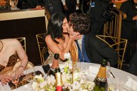 Hot Photos Kylie Jenner and Timothee Chalamet shared a kiss off their table at the 82nd annual Golden Globes